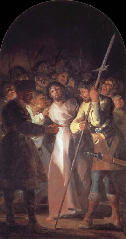 Francisco Goya Taking of Christ Norge oil painting art